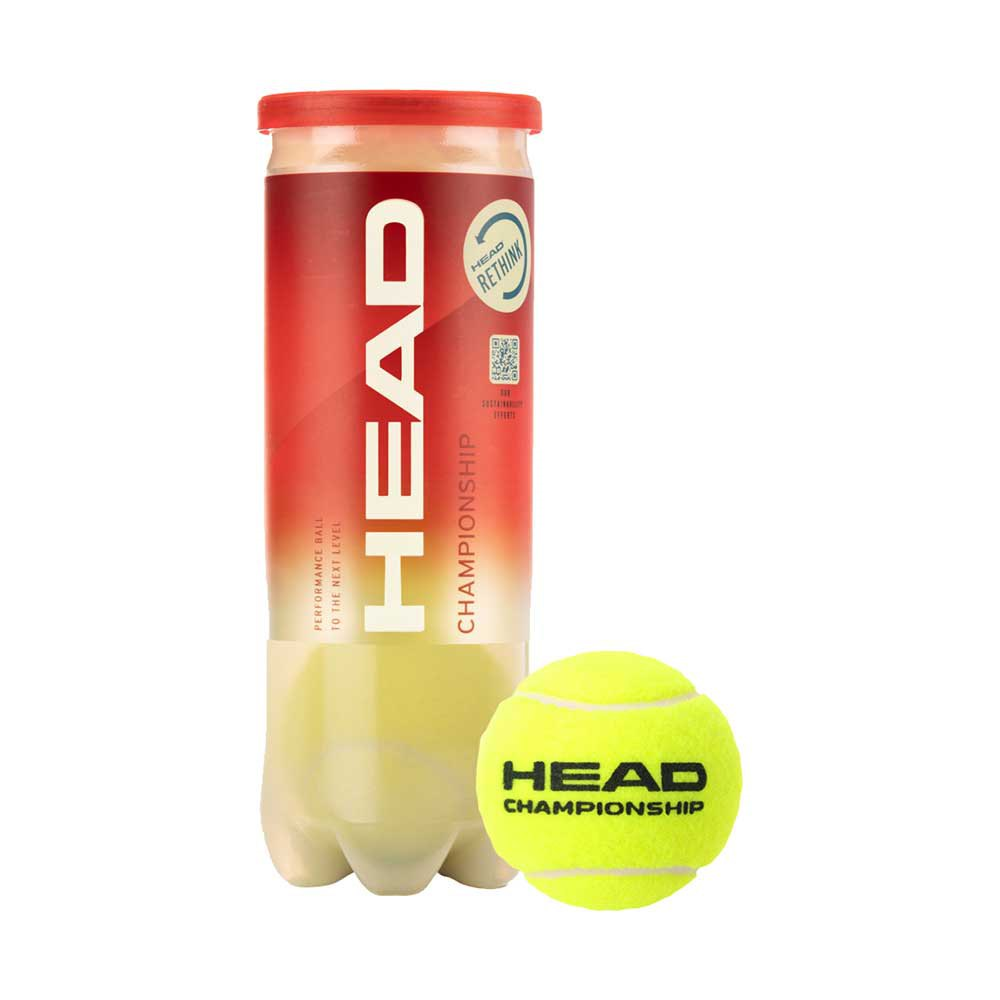 Head Championship Tin of 3 Ball Tennis Ball