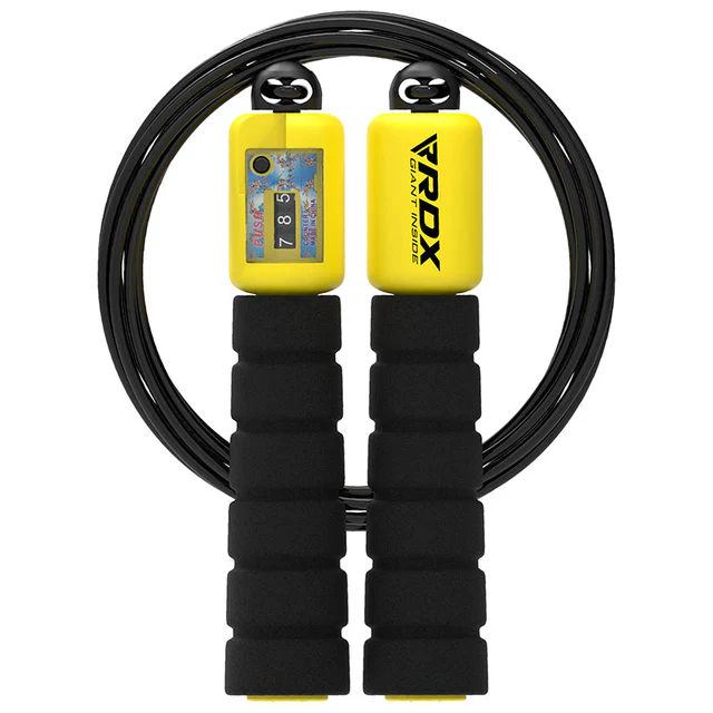 RDX Kids Adjustable Skipping Rope with Counter
