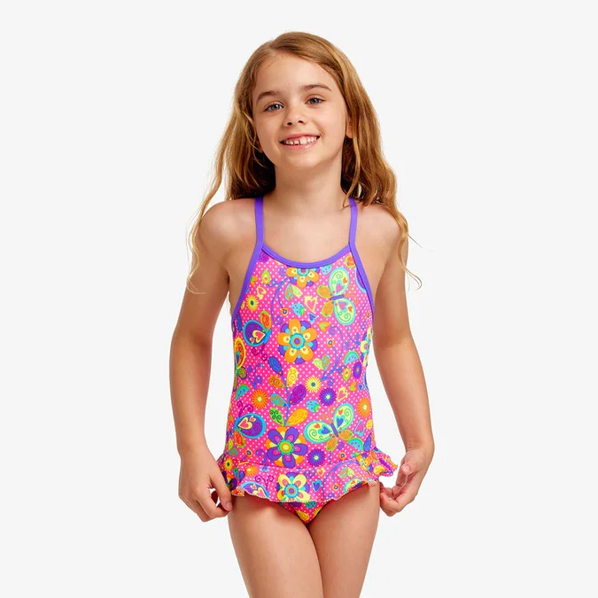 Funkita Belted Frill One Piece Flower Bed