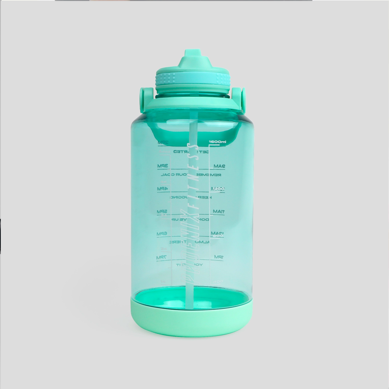 Phoenix Fitness 2L Motivational Water Bottle