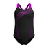 Speedo Girls Medley Logo Swimsuit