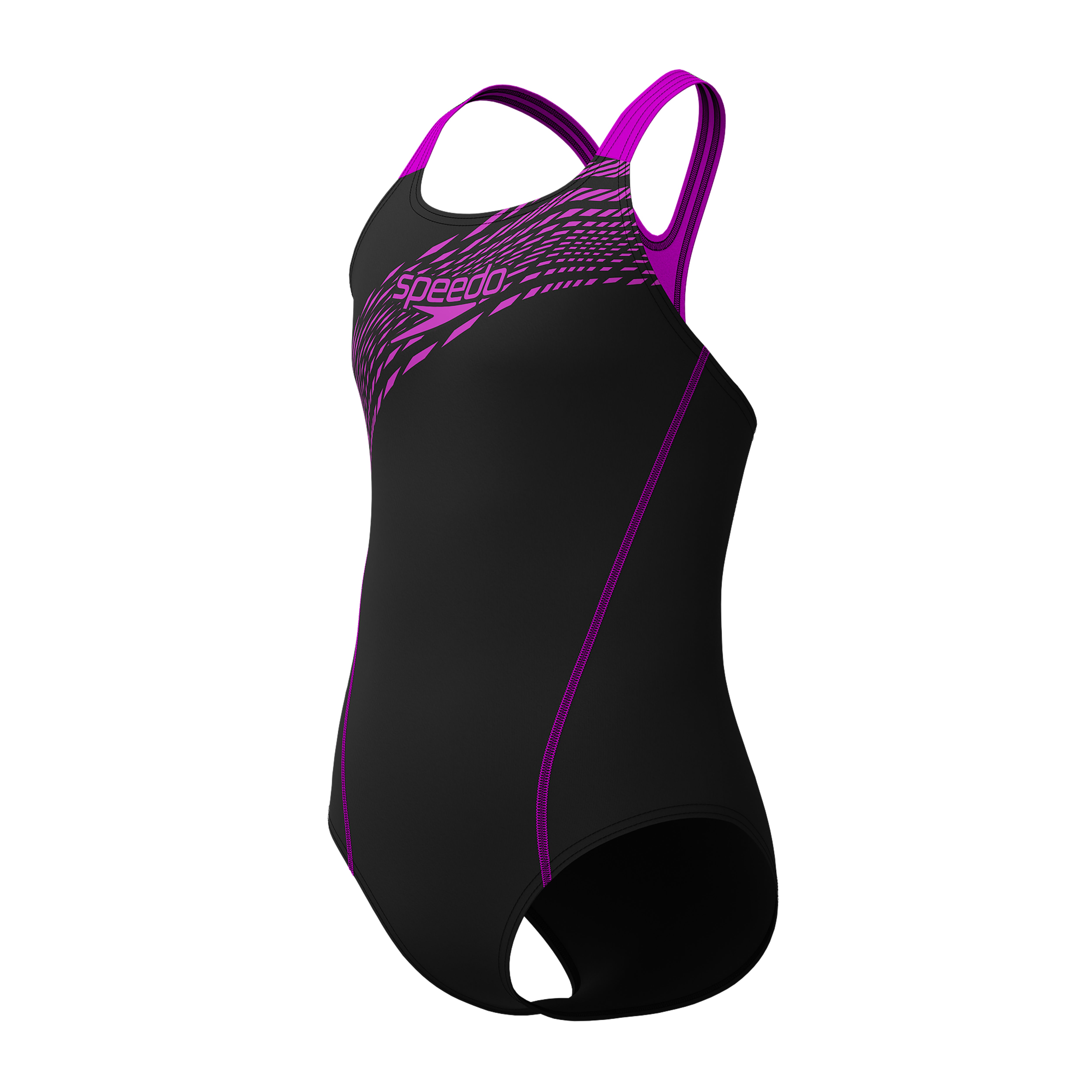 Speedo Girls Medley Logo Swimsuit