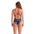 Arena Ladies Frozen Leaves Swimsuit (Size 8 (32'') Only)
