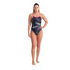 Arena Ladies Frozen Leaves Swimsuit (Size 8 (32'') Only)
