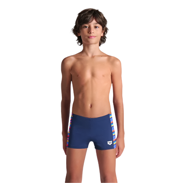 Arena Boys Racing Stripe Swim Shorts (Size 10-11 Years Only)