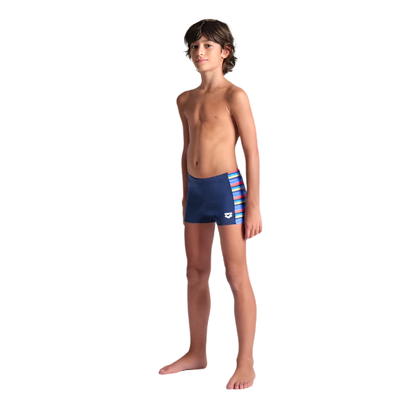 Arena Boys Racing Stripe Swim Shorts (Size 10-11 Years Only)