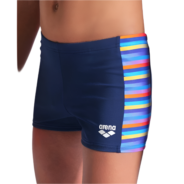 Arena Boys Racing Stripe Swim Shorts (Size 10-11 Years Only)