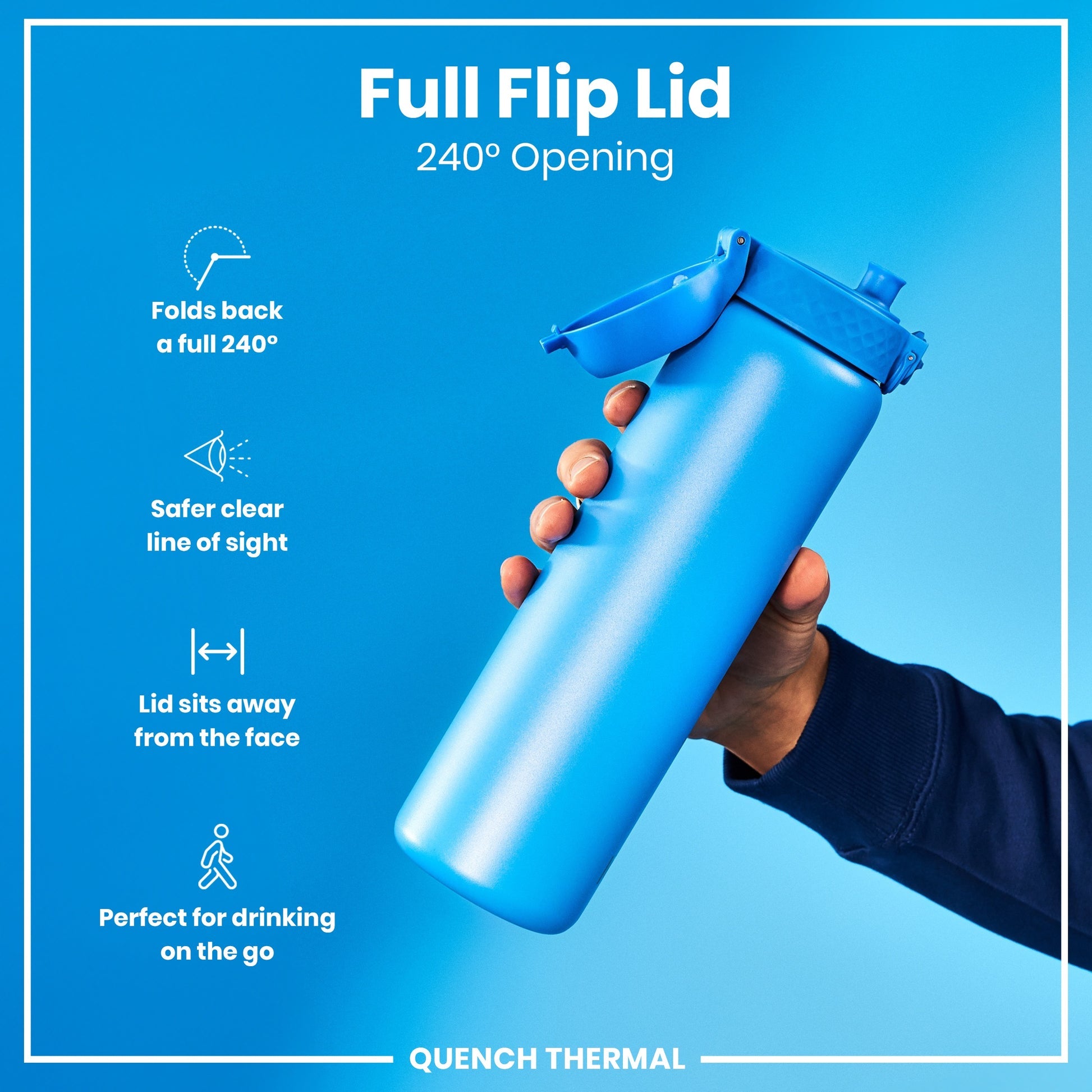 Ion8 Quench 920ml Waterbottle Insulated Steel