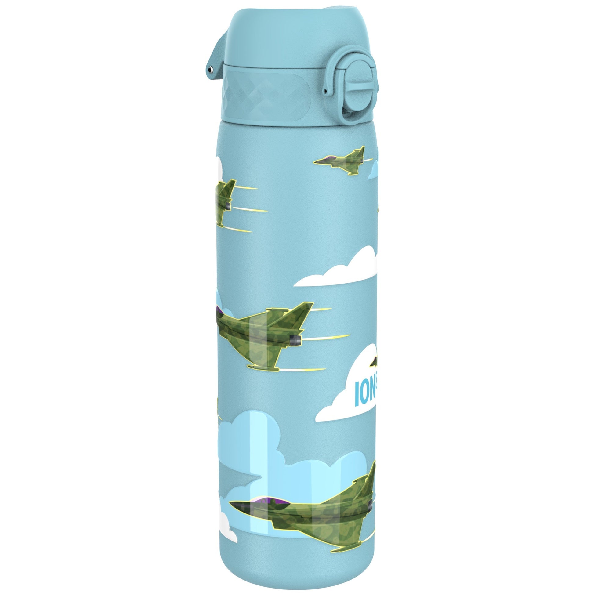 Ion8 Slim 600ml Stainless Steel Fighter Jets