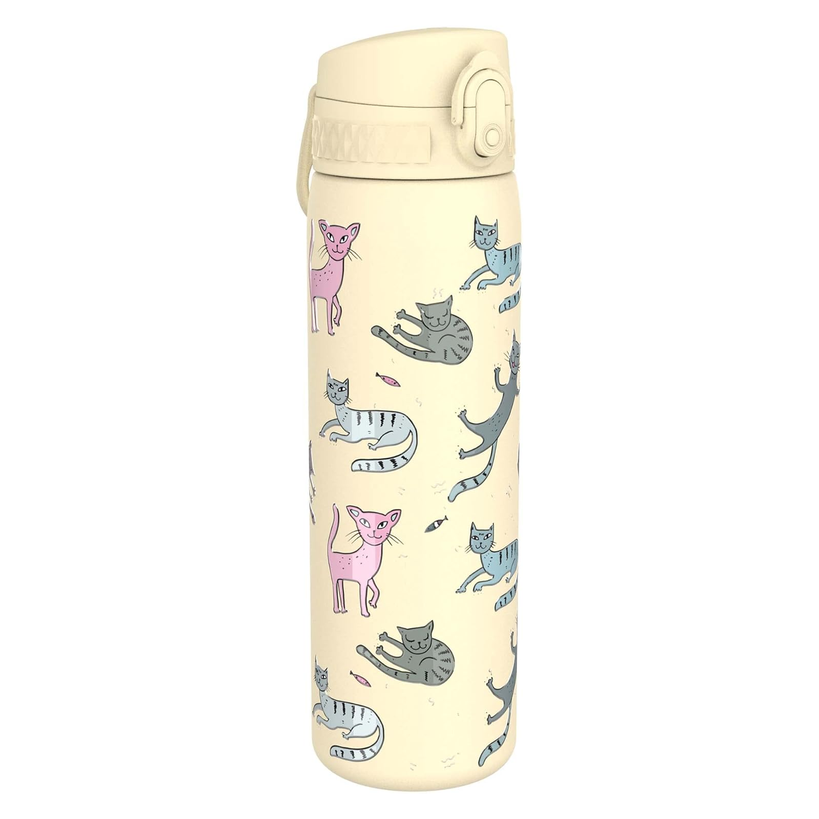 Ion8 Slim 600ml Stainless Steel Cats