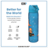 Ion8 Slim 500ml Waterbottle Dino Band