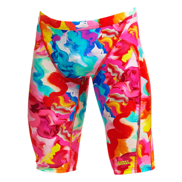 Funky Trunks Boys Training Jammers Messy Monet