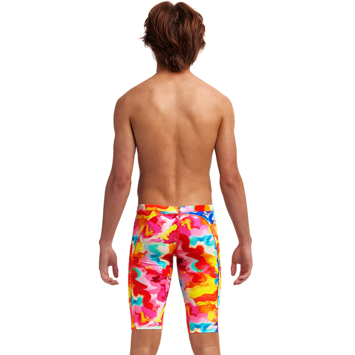 Funky Trunks Boys Training Jammers Messy Monet