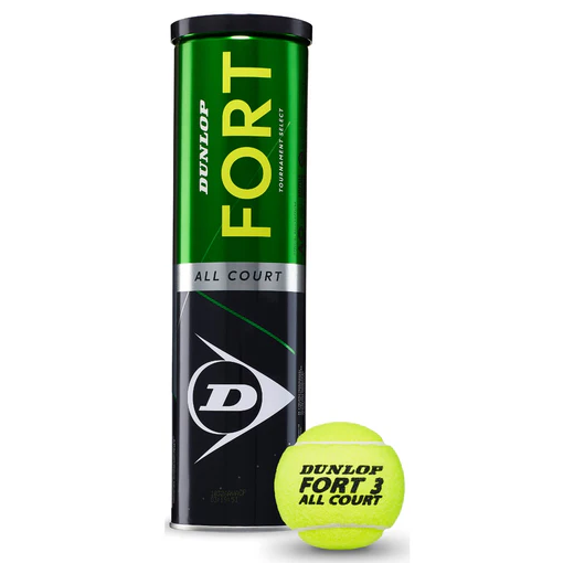 Dunlop Fort All Court 4 Ball Can