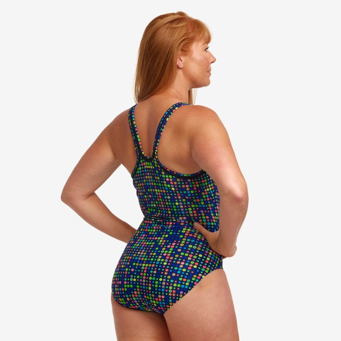 Funkita Ladies Locked In Lucy One Piece Dail A Dot