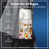 Ion8 Slim 500ml Waterbottle Football