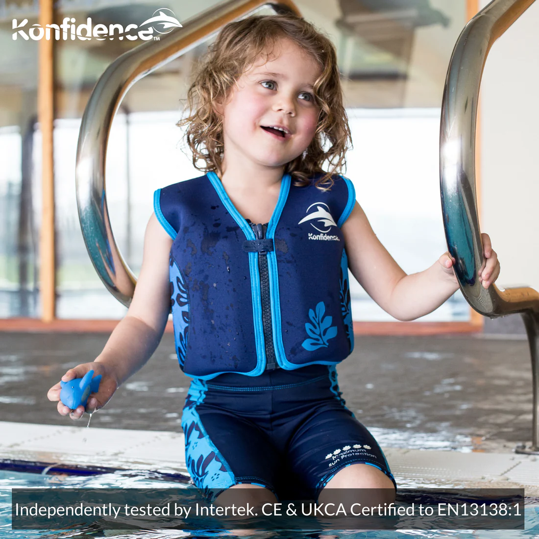 Konfidence Buoyancy Swim Vest with Removable Strap