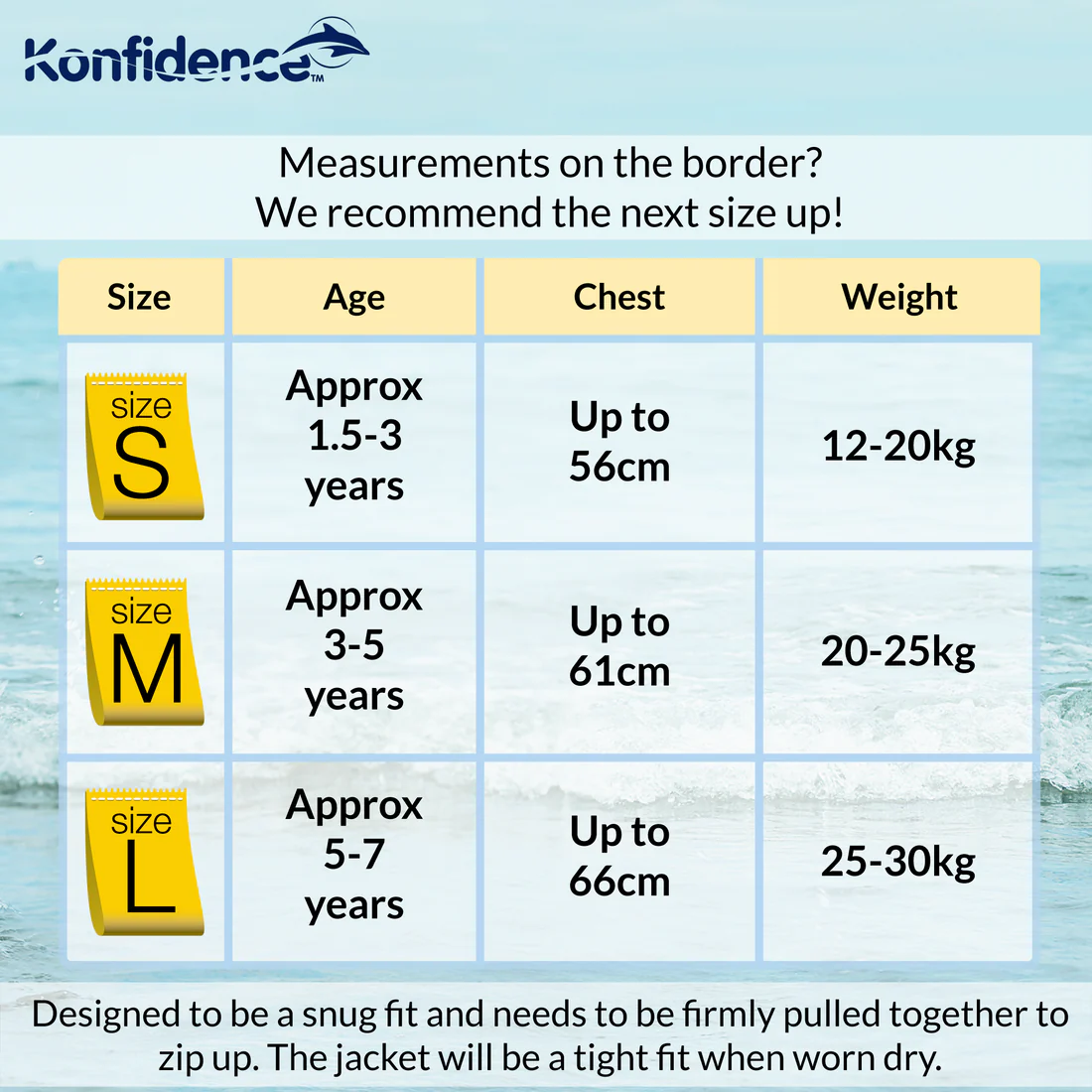 Konfidence Buoyancy Swim Vest with Removable Strap