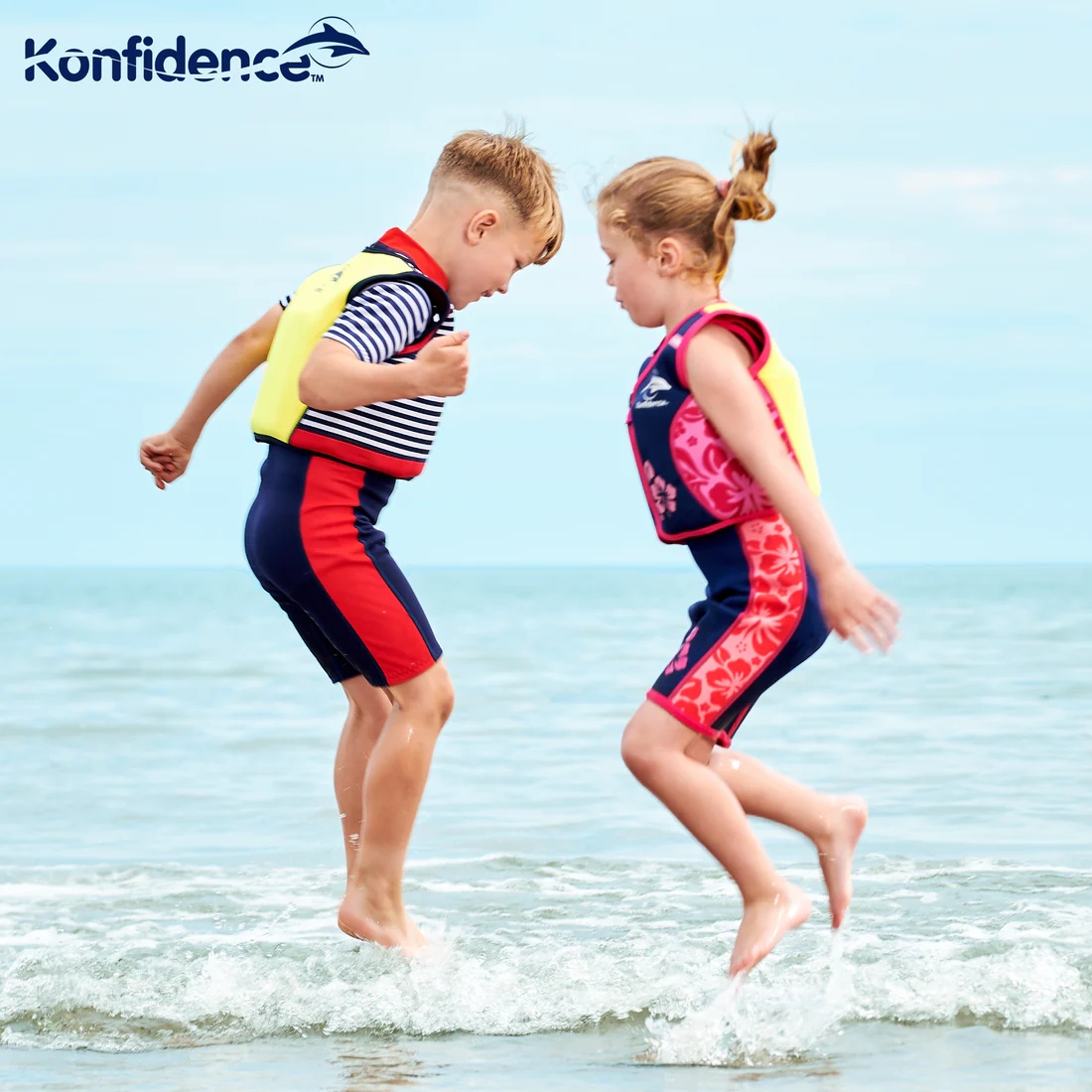 Konfidence Buoyancy Swim Vest with Removable Strap