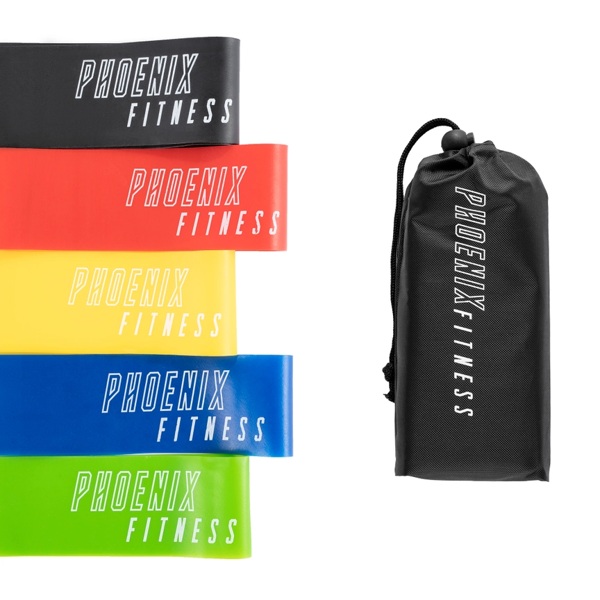 Phoenix Fitness Resistance Loop Bands Set of 5