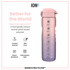 Ion8 Quench 1000ml Waterbottle Motivator