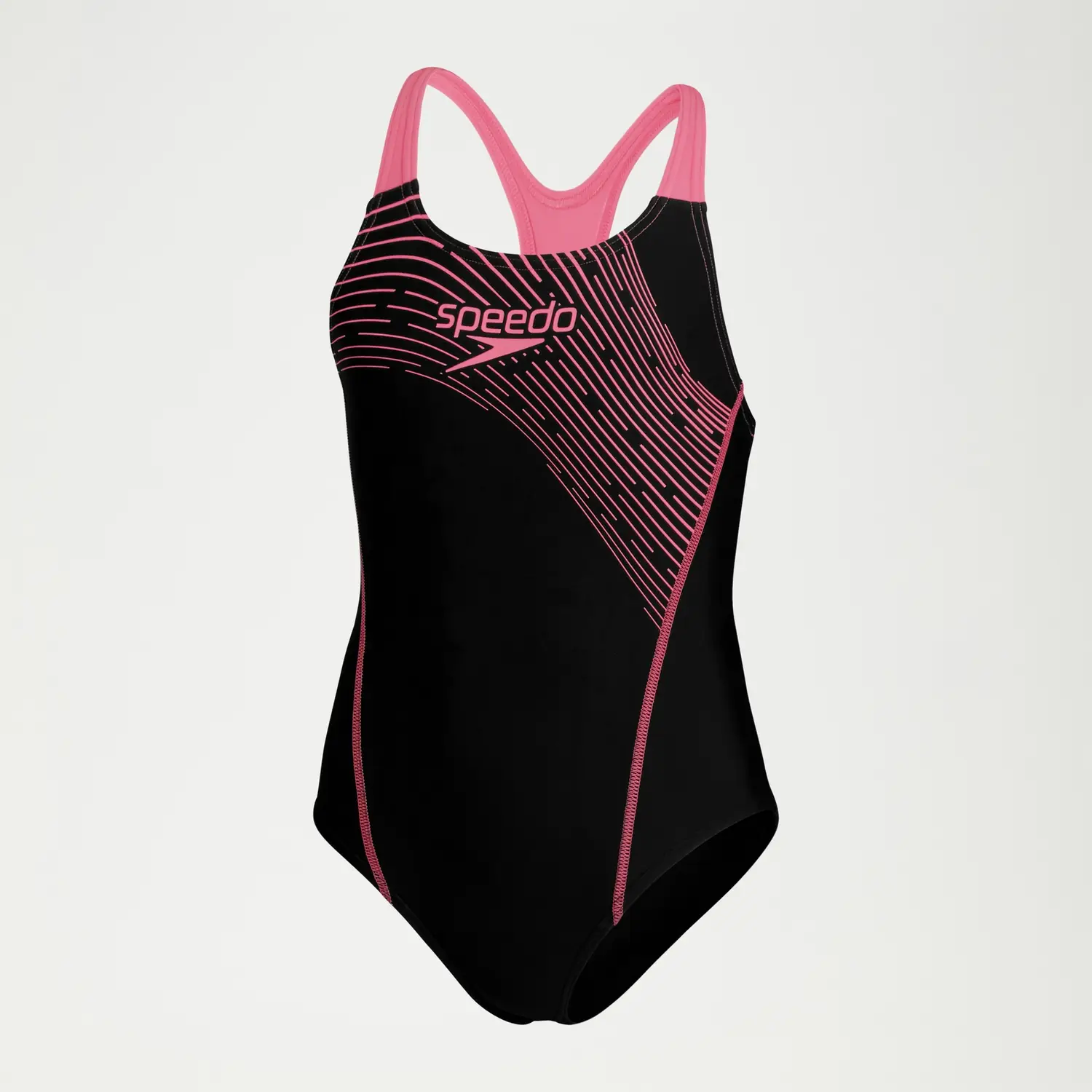 Speedo Girls Medley Logo Swimsuit
