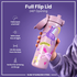 Ion8 Slim 600ml Stainless Steel Unicorns