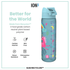 Ion8 Slim 500ml Waterbottle Unicorn