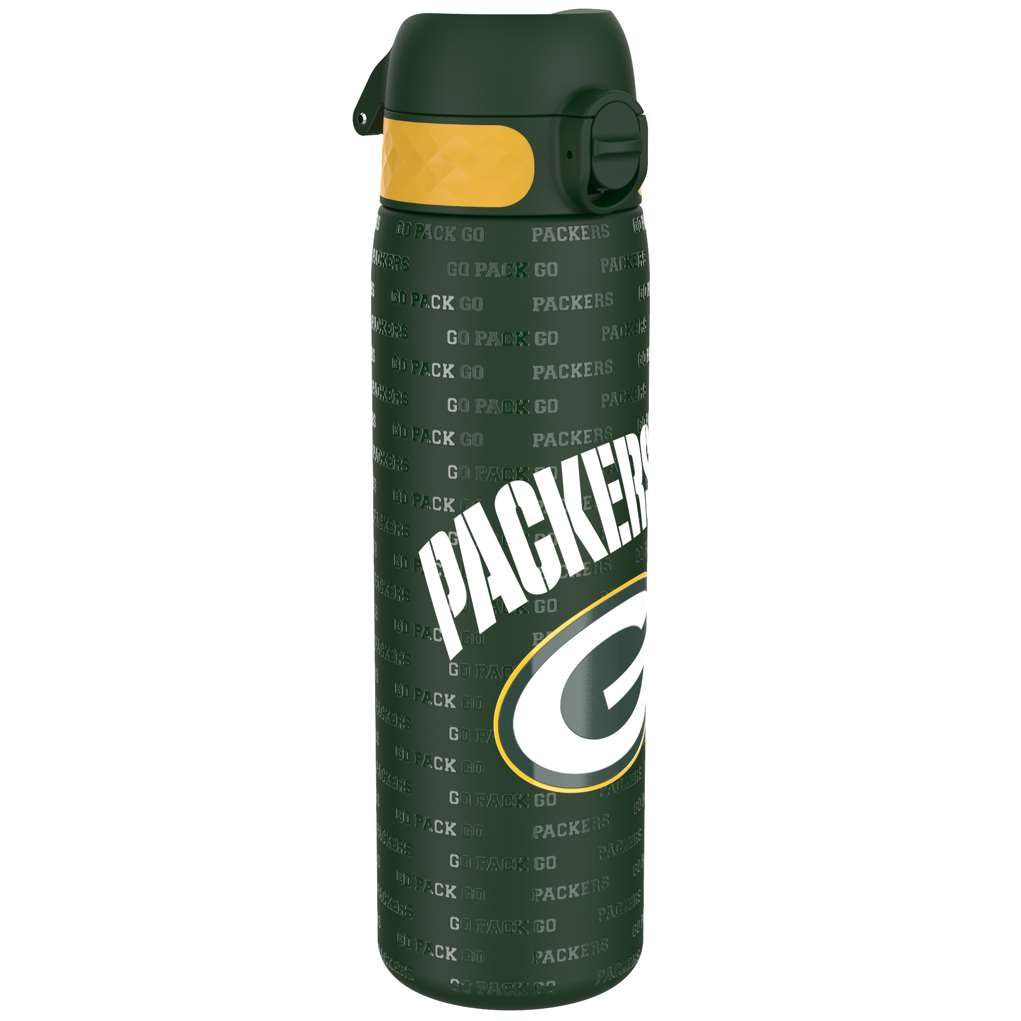 Ion8 Slim Stainless Steel NFL Watter Bottle - Green Bay Packers