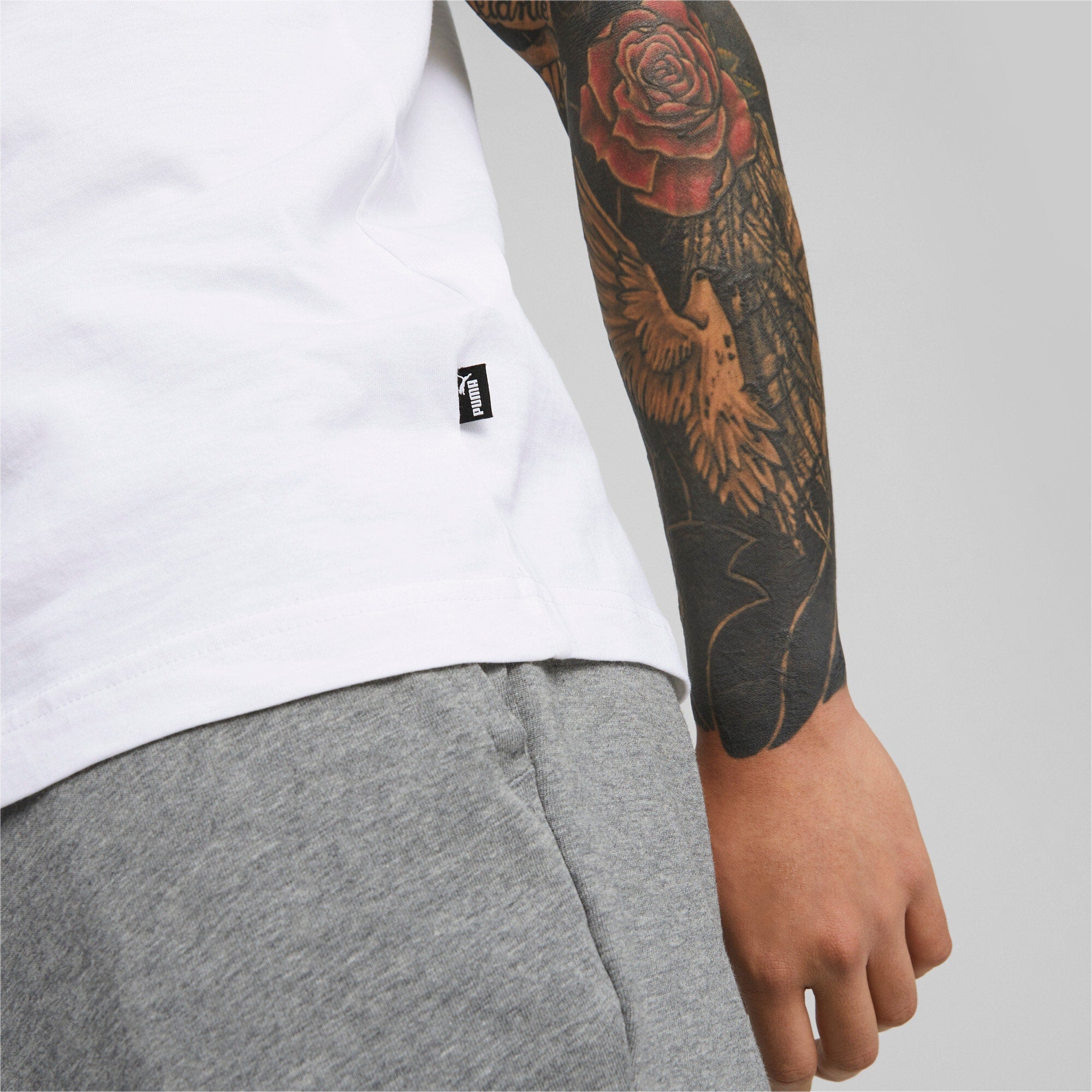 Puma Mens Ess Logo Tee (Size XXL Only)