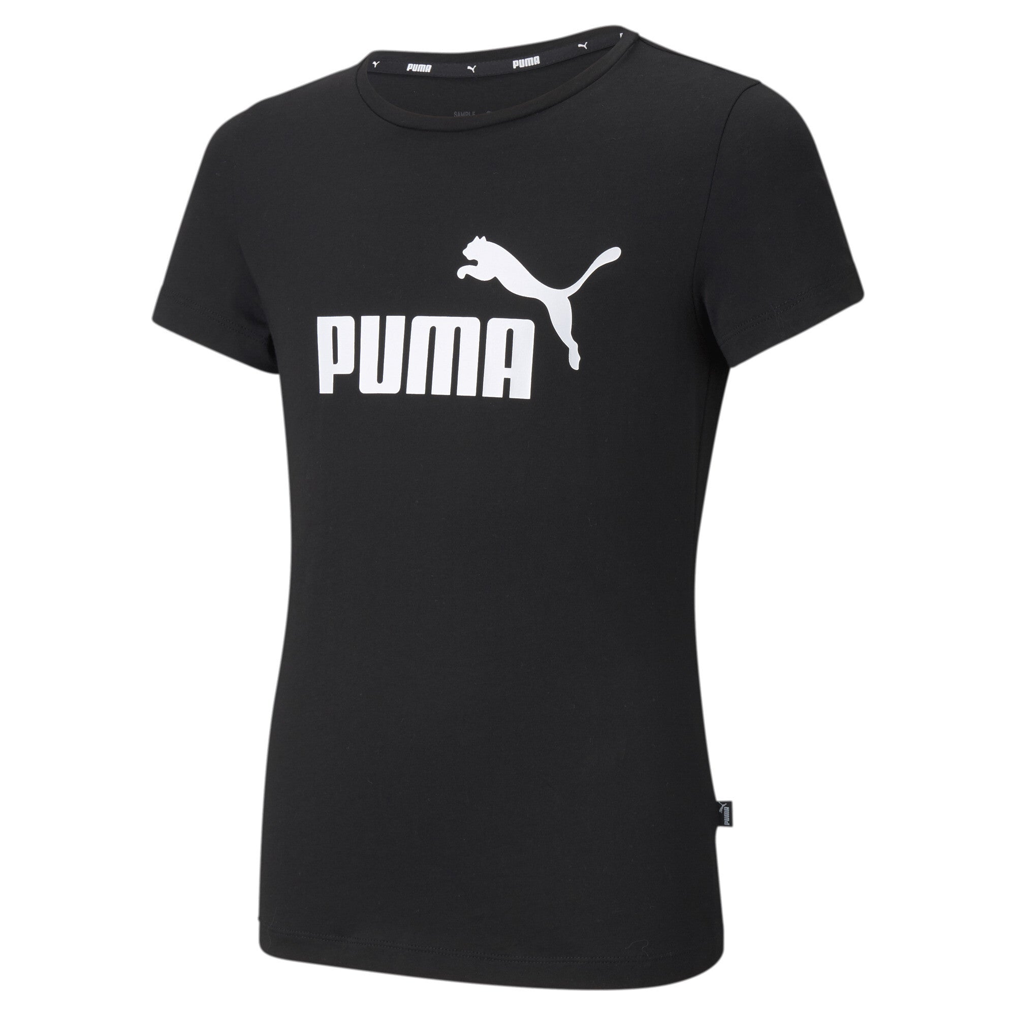 Puma Girls ESS Logo Tee