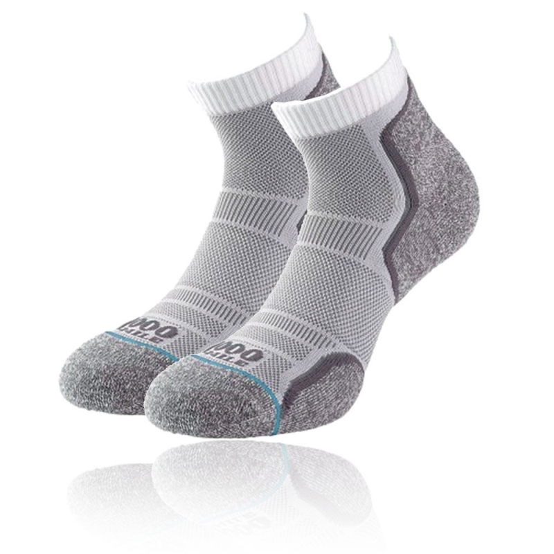 1000 Mile Twin Pack Run Anklet Sock Ladies
