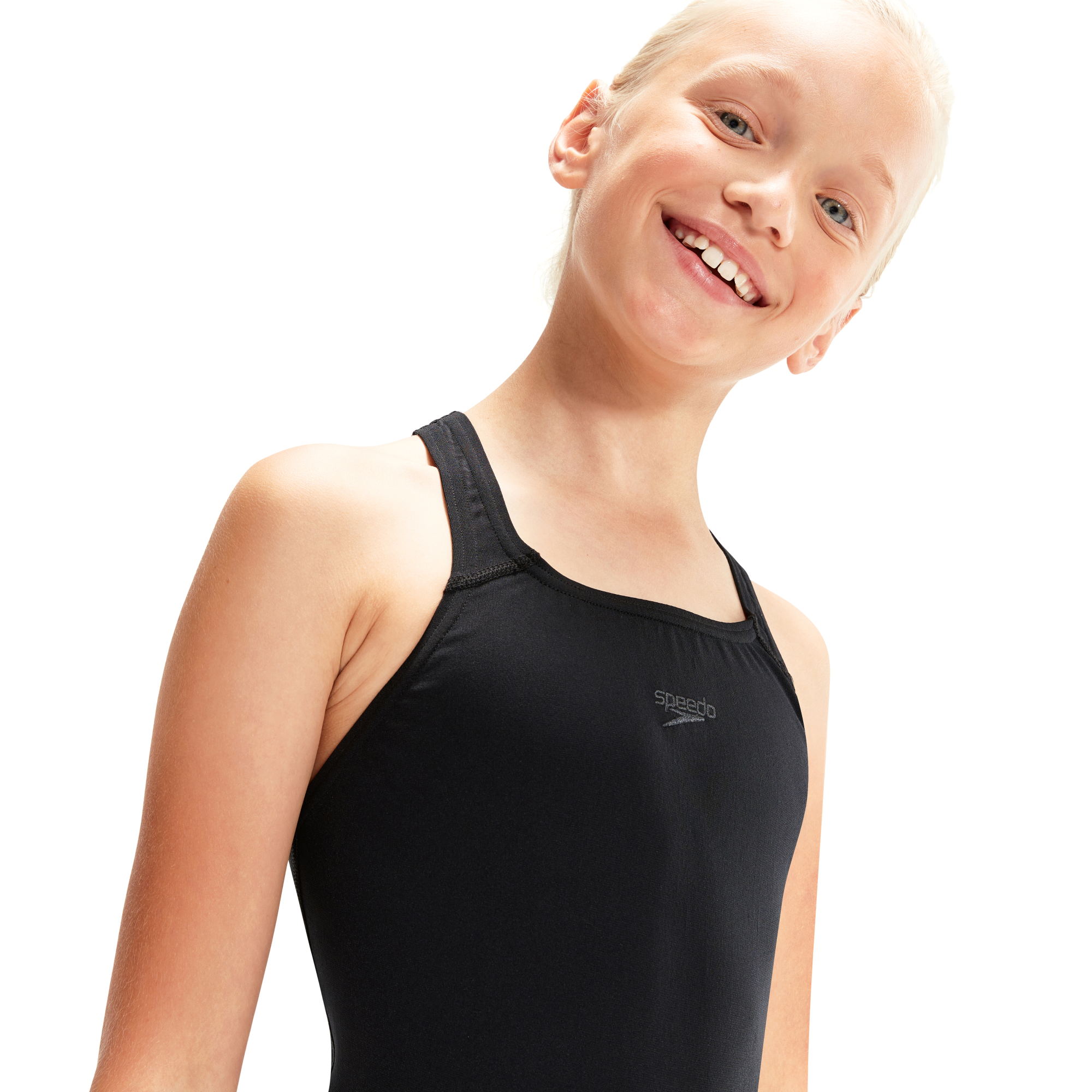 Speedo Girls' Eco Endurance+ Medalist Swimsuit