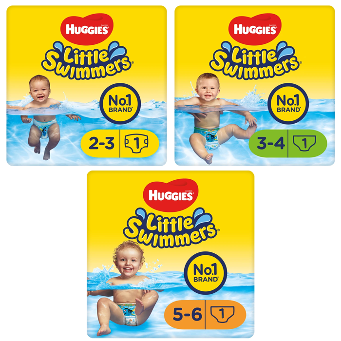 Huggies Little Swimmers Disposable Swim Nappies (Single Nappy)