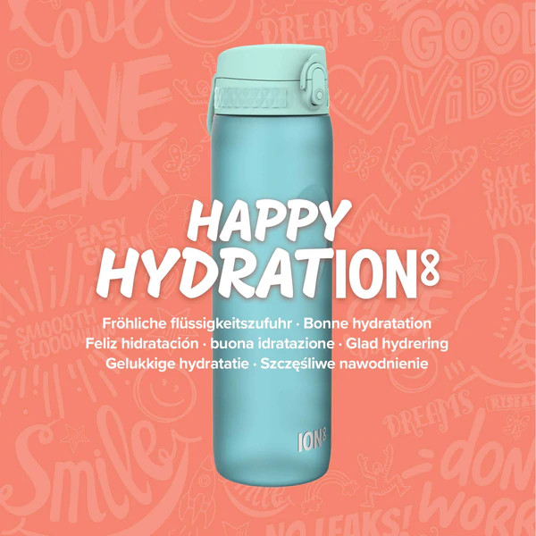 Ion8 Slim 600ml Waterbottle