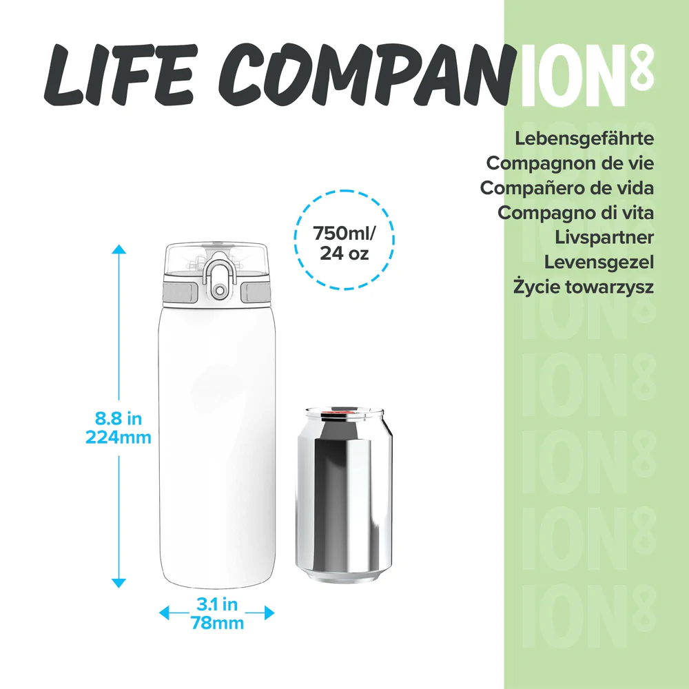 Ion8 Tour 750ml Waterbottle