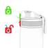 Ion8 Slim 600ml Waterbottle Gamer
