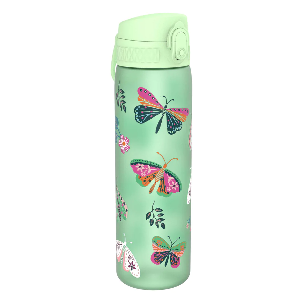 Ion8 Slim 600ml Waterbottle Wild Butterfly
