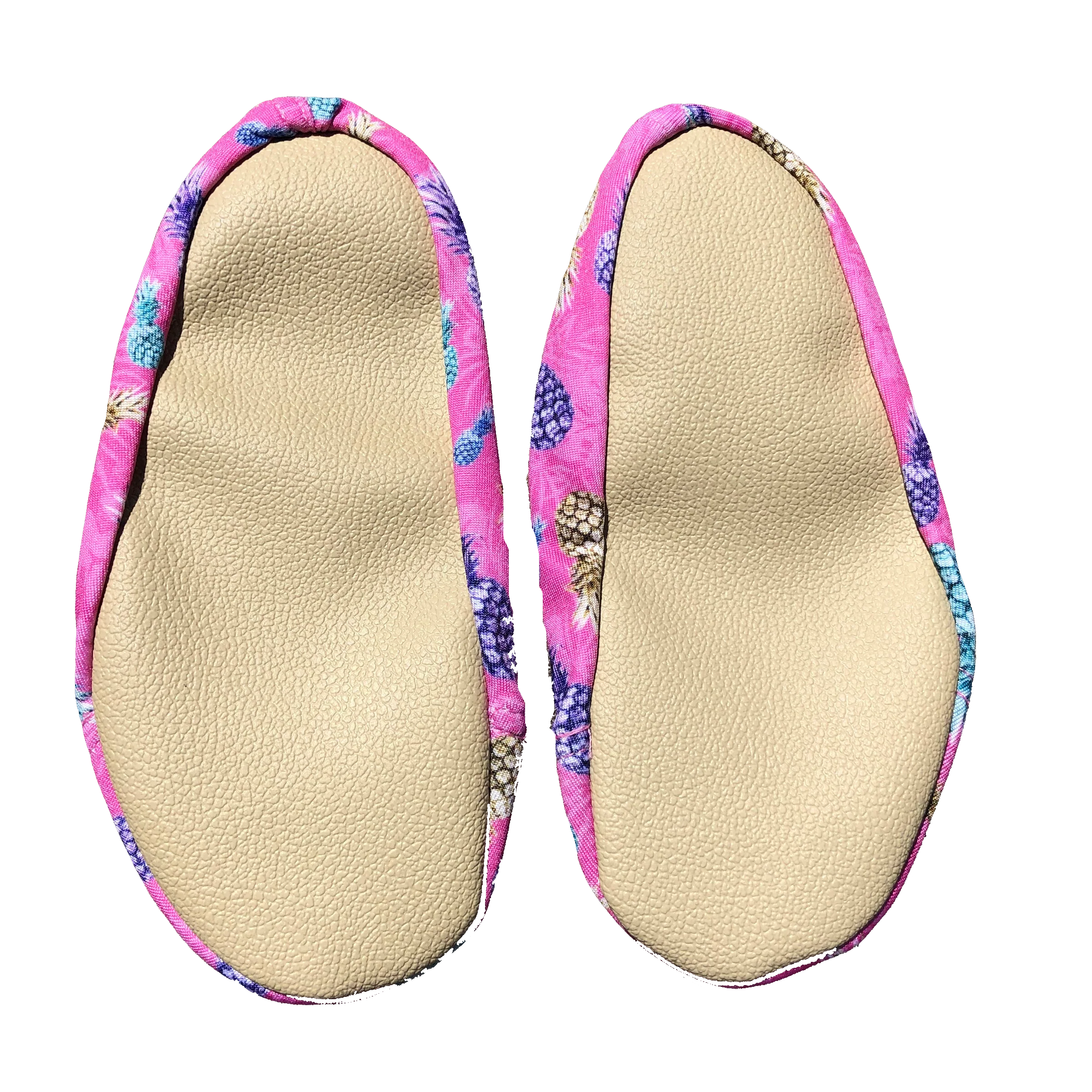 Look Like Cool 'Pink Pineapple' Pool Shoes