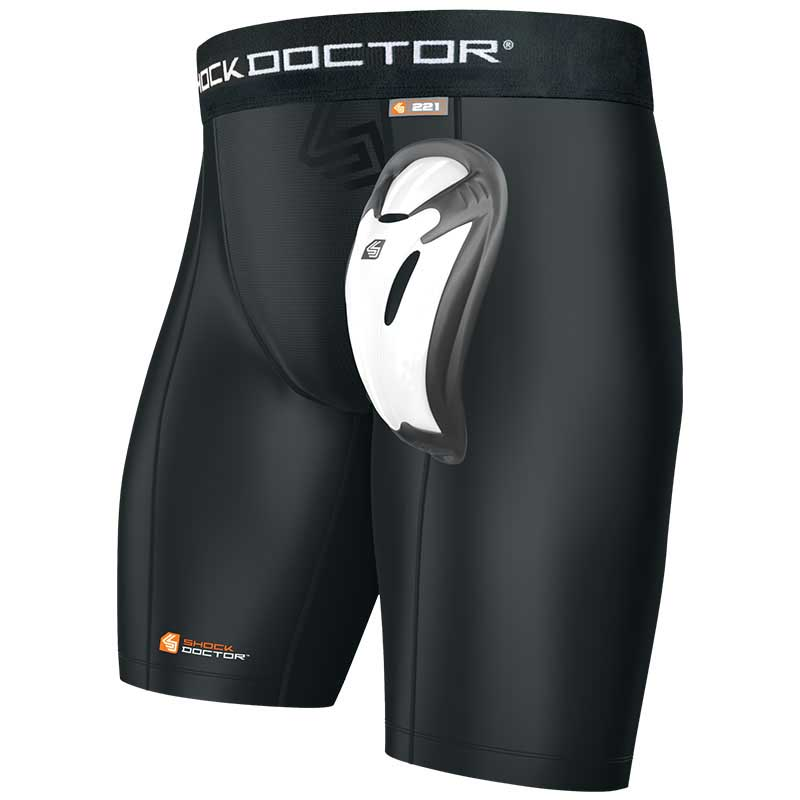 Shock Doctor Power Compression Short & Cup Black