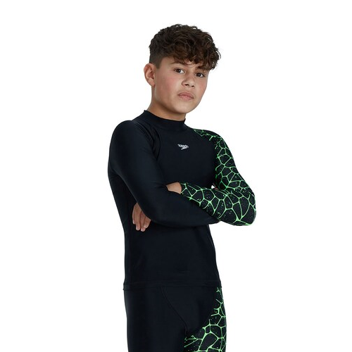 Speedo Juniors Rashie Sun Top