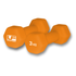 UFE Hex Dumbbells Neoprene Covered (Pair) (Orange, 2 x 3kg)
